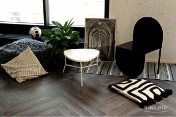 Vinilam Parquet Herringbone 6,5 мм IS11211 Паркет Донателло фото 4 | FLOORDEALER